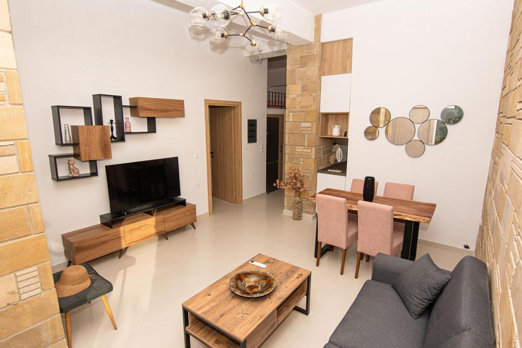 Rikanthos Stone Sea View Apartment Ιι Киссамос Экстерьер фото