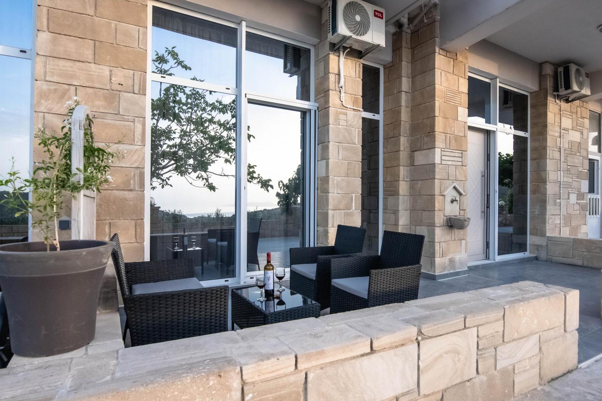 Rikanthos Stone Sea View Apartment Ιι Киссамос Экстерьер фото